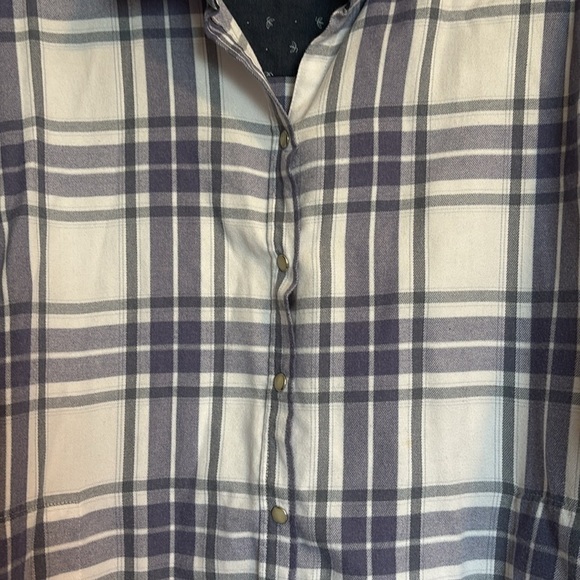 Jachs Girlfriend women’s white pearl snap long sleeve shirt size XXL - Picture 3 of 9